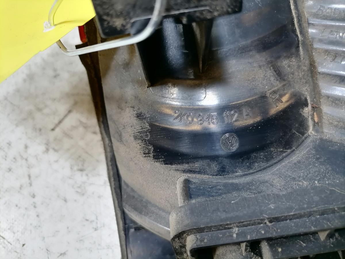 VW Caddy 2K original R&uuml;cklicht R&uuml;ckleuchte Schlussleuchte rechts Fl&uuml;gelt&uuml;ren Bj.2007